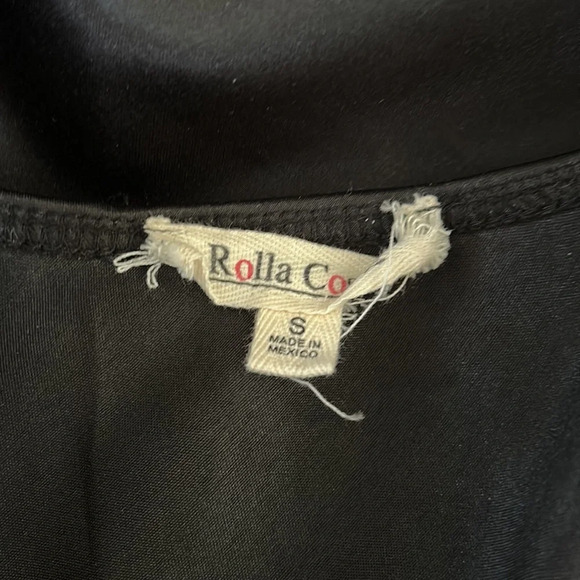 Rolla Coster Black Cowl Neck Dress - Picture 4 of 4